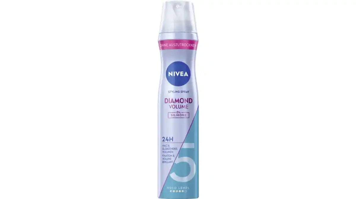 Bild 1 von NIVEA Diamant Volumen Haarspray Ultra Stark