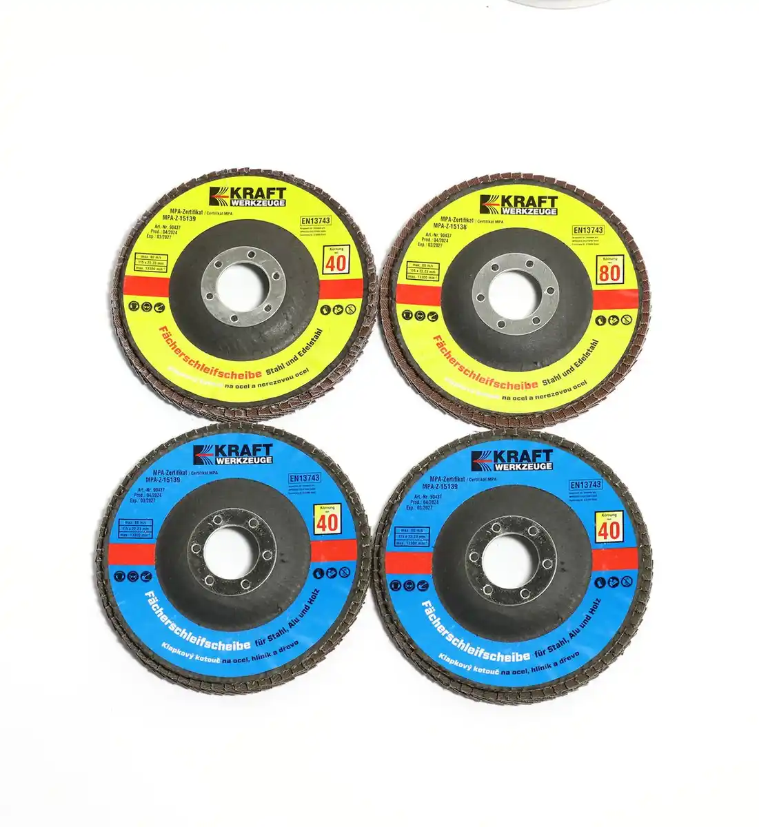 Bild 3 von Fächerscheiben, 4-tlg.