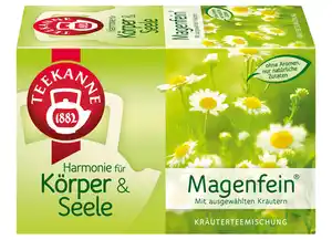 Teekanne 'Magenfein' Kräuterteemischung