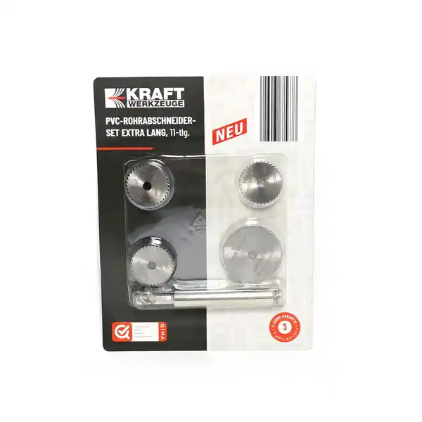 Bild 2 von PVC-Rohrabschneider-Set extra lang 11-tlg.