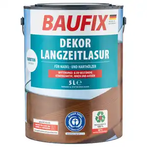 Dekor-Langzeitlasur, Farblos