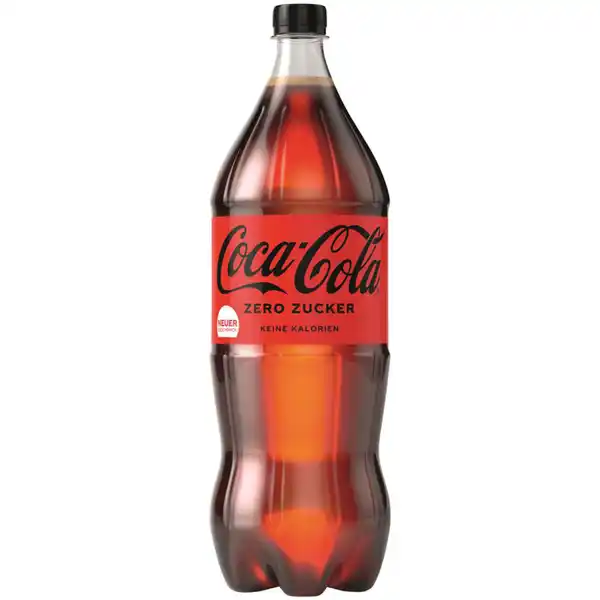 Bild 1 von Coca Cola Zero 2 Liter PET Flasche