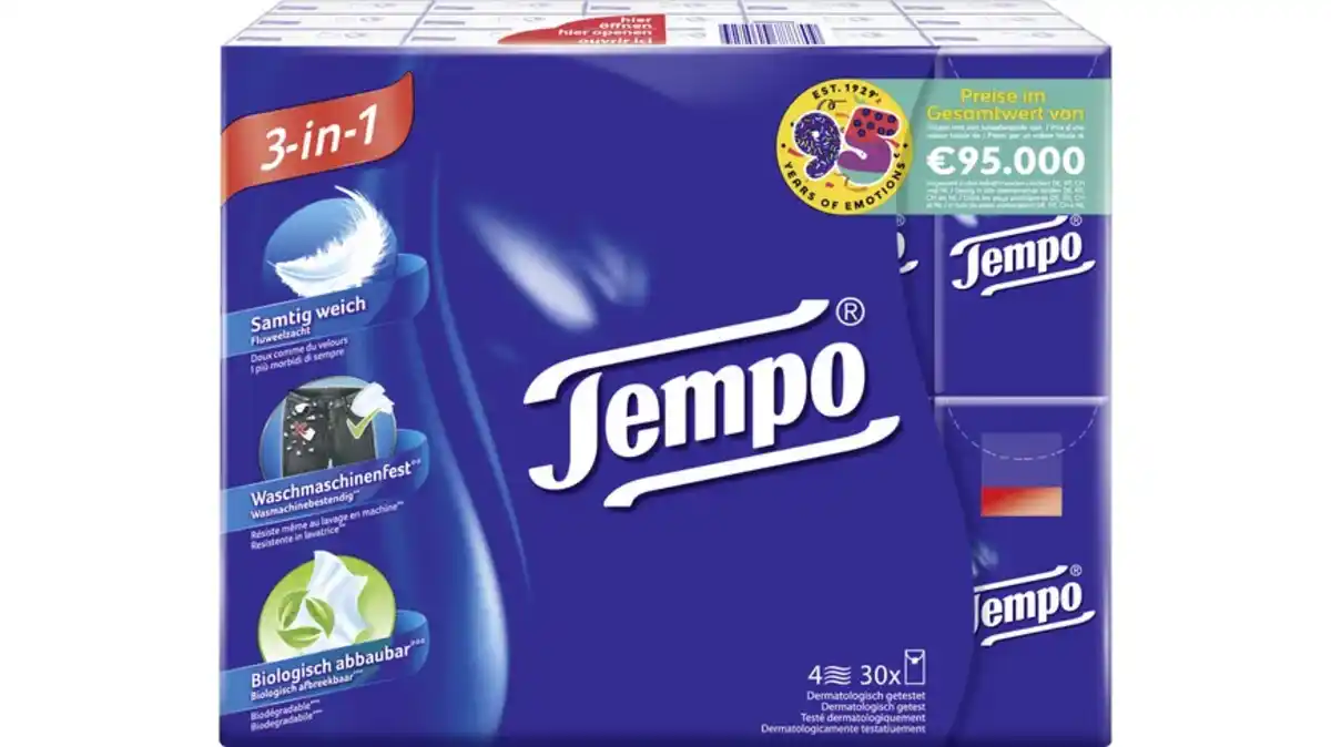 Bild 1 von Tempo Taschentücher Klassik