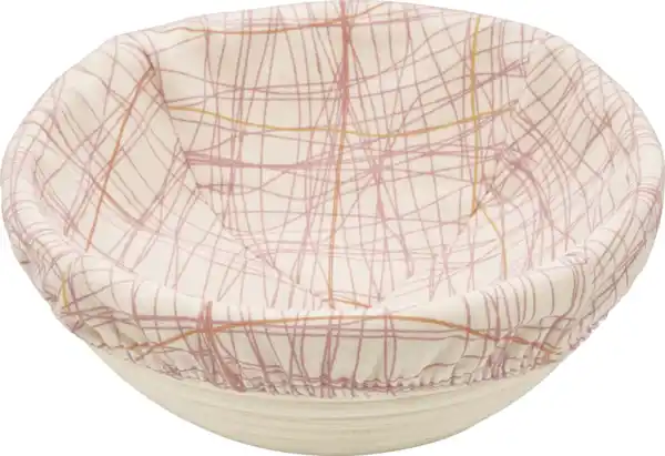 Bild 2 von IDEENWELT Rattan-Brotkorb rund graphisch