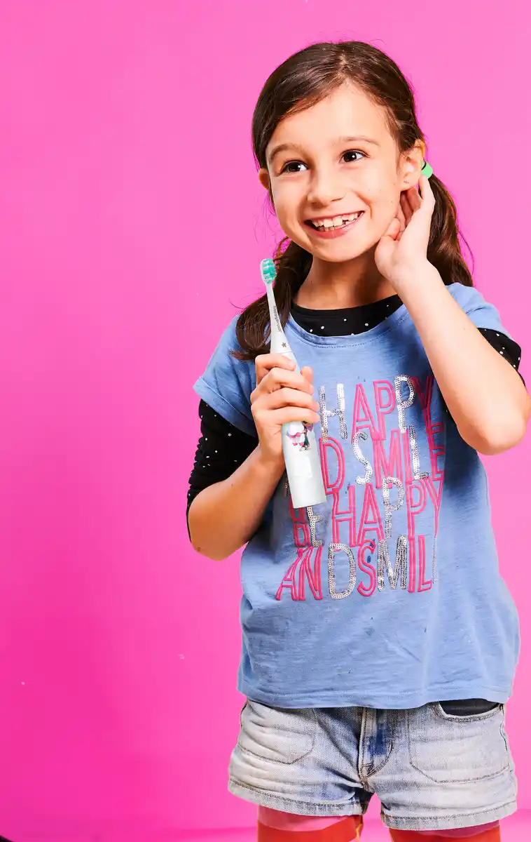 Bild 4 von happybrush Junior Schall-Zahnbürste StarterKit ECO V3 Agnes ab 8 Jahren