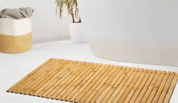 Bild 2 von IDEENWELT Bambus-Badvorleger