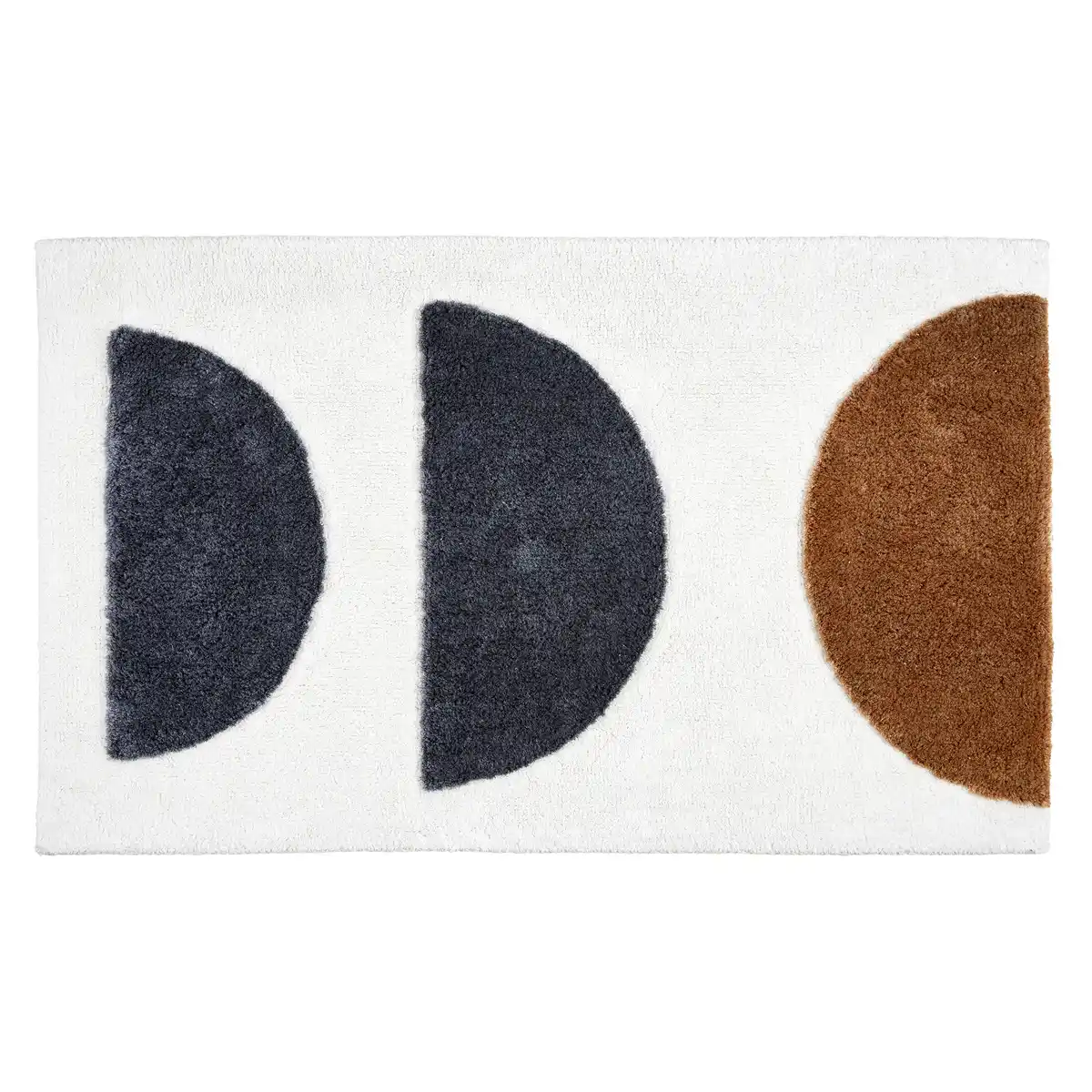 Bild 1 von Schöner Wohnen Kollektion Badteppich 'Barbados' Semi-Circles 60 x 90 cm