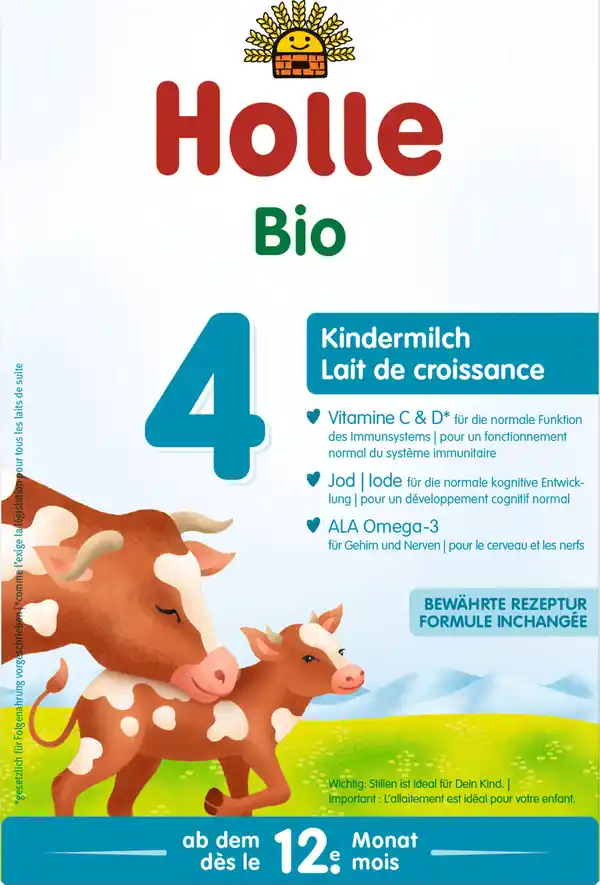 Bild 1 von Holle Bio Folgemilch 4, 600 g