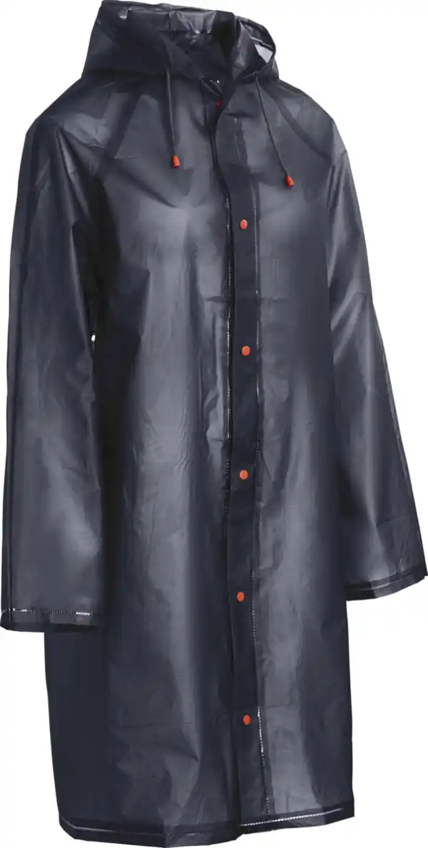 Bild 2 von IDEENWELT Regenmantel dunkelblau Gr. S/M