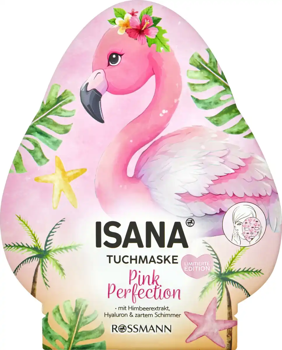 Bild 1 von ISANA Tuchmaske Pink Perfection