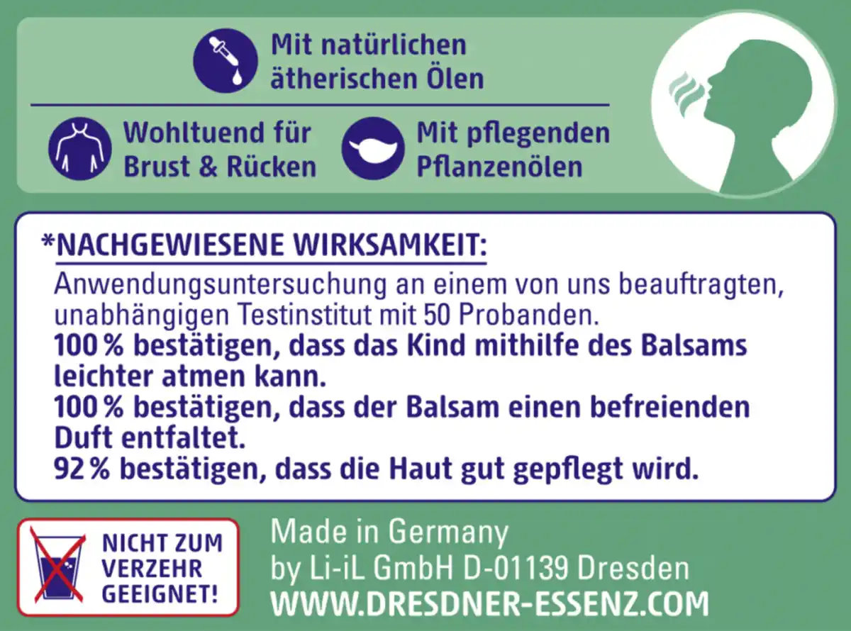 Bild 2 von Dresdner Essenz Kinder Balsam Nase-Frei, 30 ml