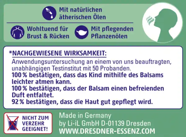 Bild 2 von Dresdner Essenz Kinder Balsam Nase-Frei, 30 ml