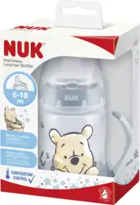 NUK Disney Winnie Puuh First Choice Trinklernflasche mit Temperature Control, 150ml