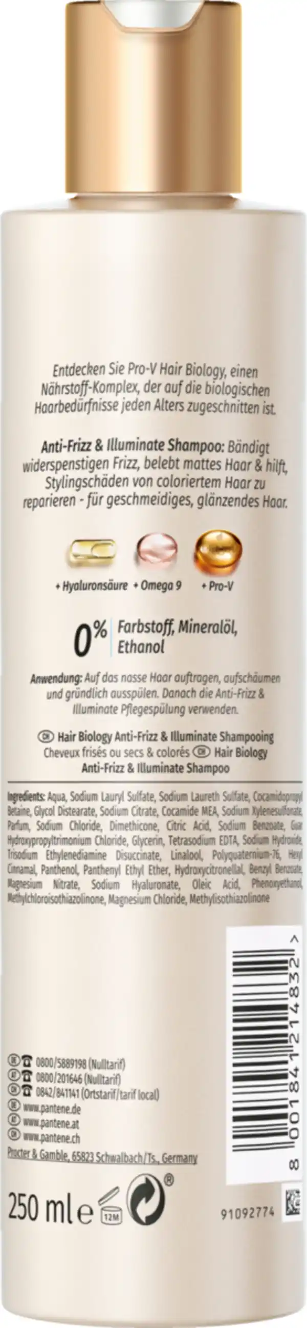 Bild 2 von Hair Biology Haarshampoo Anti-Frizz & Illuminate, 250 ml