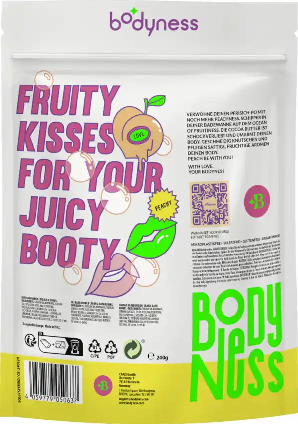 Bild 1 von bodyness Badebomben Juicy Kisses, 240 g