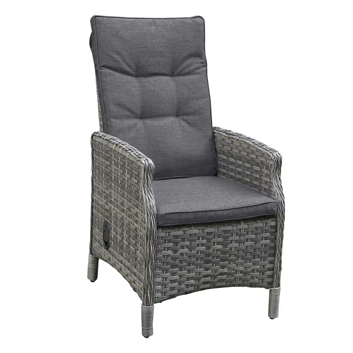 Bild 1 von Gartensessel 'Delia' grau 60 x 70 x 110 cm