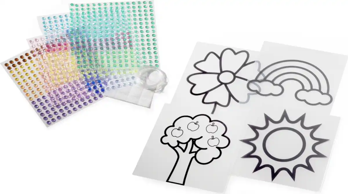 Bild 1 von IDEENWELT Bastelset Sonnenlichtfänger Quadrate