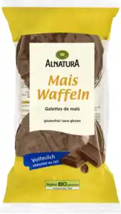 Alnatura Bio Schoko Maiswaffeln Vollmilch, 65 g