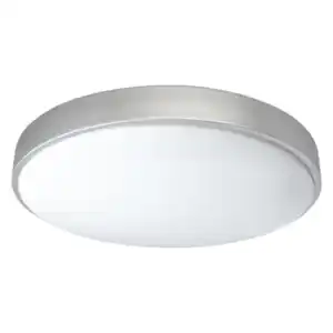 LED-CCT-Deckenleuchte mit Sterneneffekt, silber