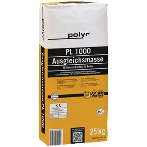 Polyr Ausgleichsmasse 'PL 1000' 25 kg