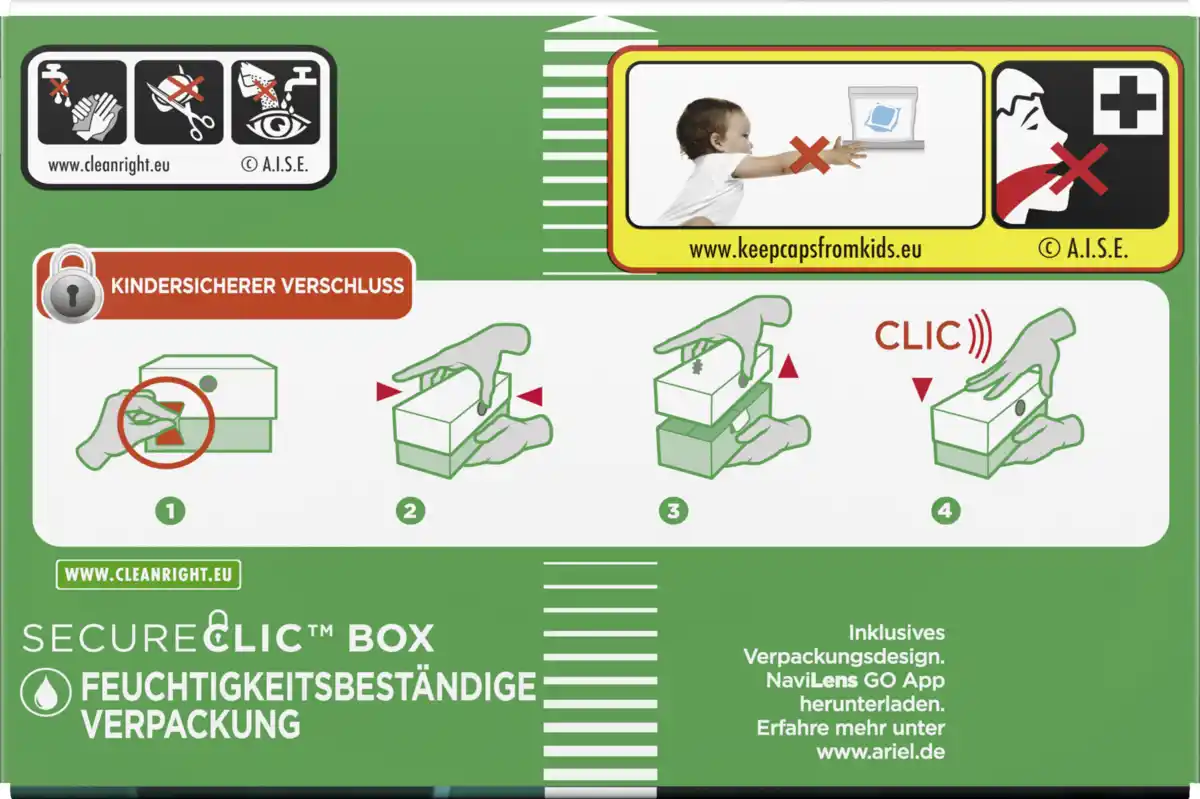 Bild 3 von Ariel Vollwaschmittel Flüssig All-in-1 Pods Touch of Unstoppables 15WL, 15 WL