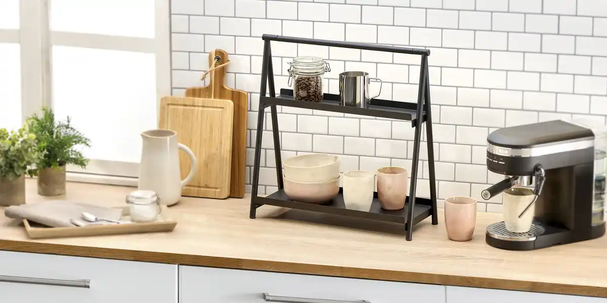 Bild 4 von IDEENWELT Küchenregal schwarz