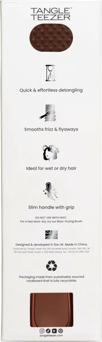 Bild 4 von Tangle® Teezer The Ultimate Detangler Chrome Chocolate Bronze