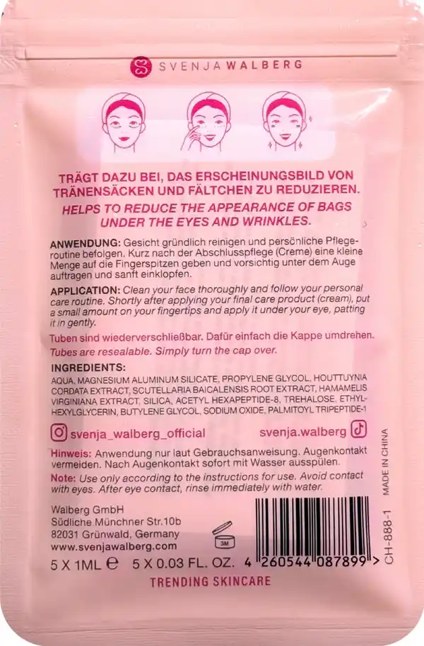 Bild 2 von Svenja Walberg Eyebaghack - Express Eyelift Effect, 5 ml 5 x 1 ml