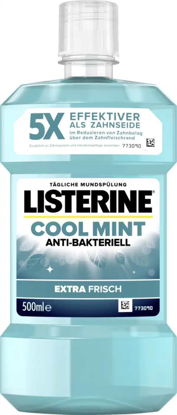 Bild 2 von Listerine 6er-Set Mundspülung Cool Mint, 3 L