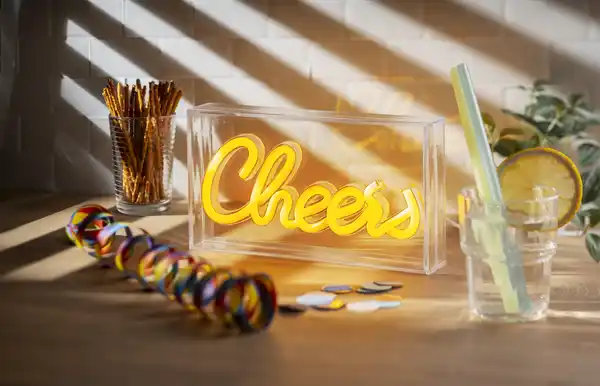 Bild 2 von IDEENWELT LED-Neonleuchte Cheers