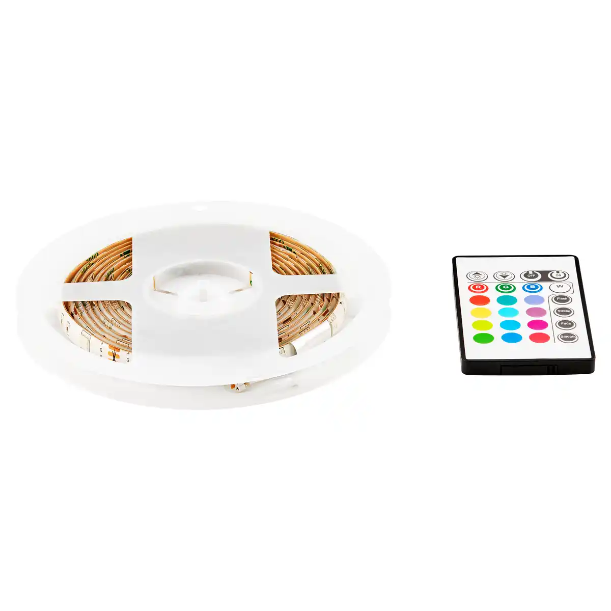 Bild 1 von LED-Band Farbwechsel mit Fernbedienung 3 m
