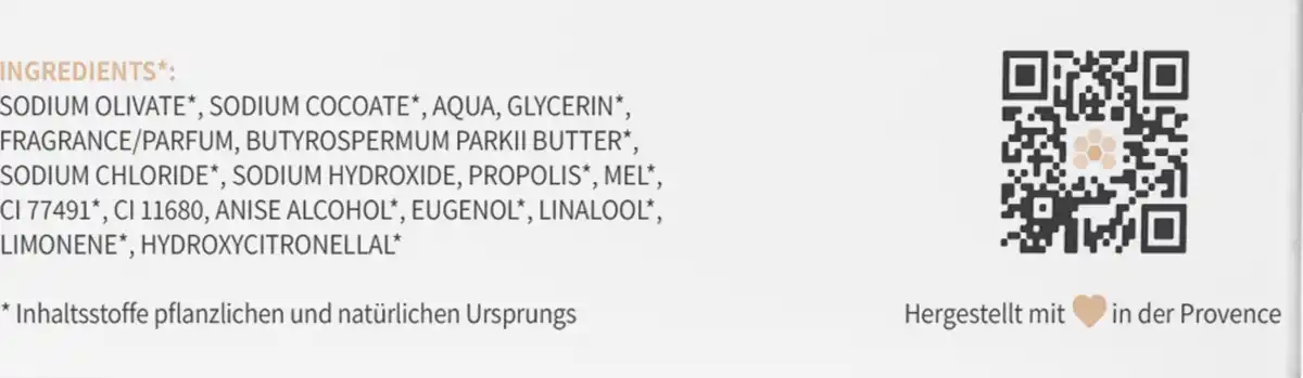 Bild 2 von bedrop Propolis Honig Seife, 100 g