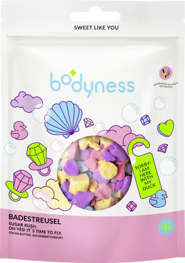 Bild 1 von bodyness Badestreusel Sugar Rush, 300 g