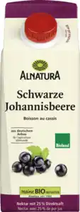 Alnatura Bio Schwarzer Johannisbeeren Nektar, 750 ml