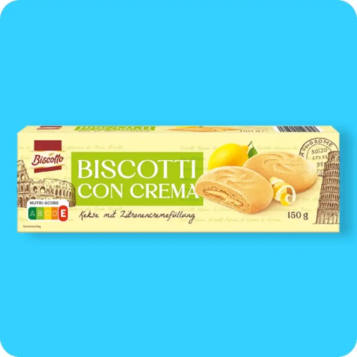 Bild 1 von BISCOTTO Biscotti con Crema, Mit Zitronen- oder Kakaocremefüllung