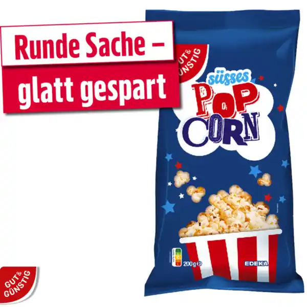 Bild 1 von Popcorn gesüßt