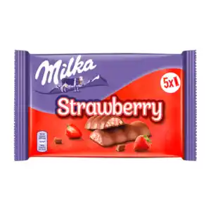 MILKA Schoko-Riegel Erdbeere 182,5g