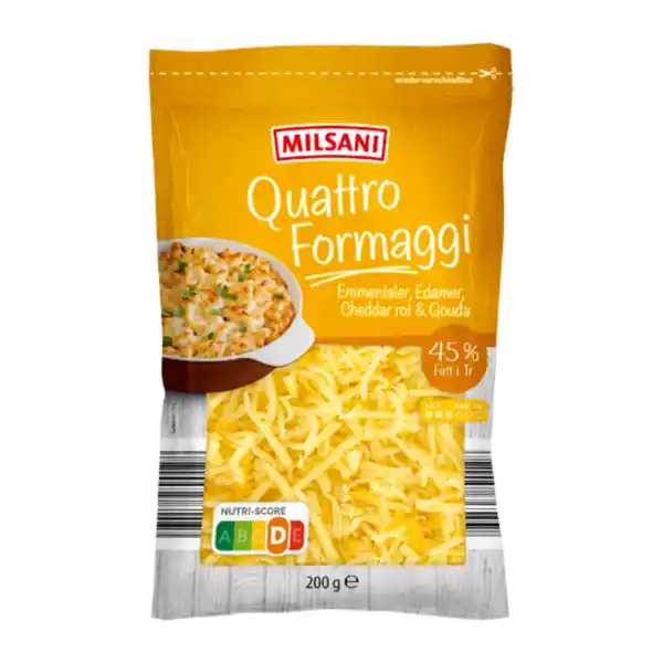 Bild 1 von MILSANI Quattro Formaggi 200g