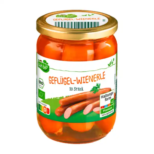 Bild 3 von GUT BIO Bio-Wienerle 520ml