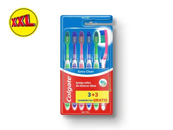 Bild 1 von Colgate Extra Clean Zahnbürste mittel,  6 Stu