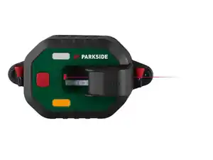 PARKSIDE® Laser-Wasserwaage mit Maßband »PLLM 10 A1«, mit LED-Anzeige