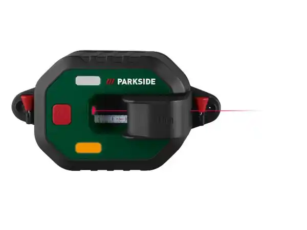 Bild 1 von PARKSIDE® Laser-Wasserwaage mit Maßband »PLLM 10 A1«, mit LED-Anzeige