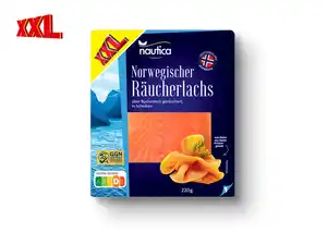 Nautica Norwegischer Räucherlachs XXL,  220 g