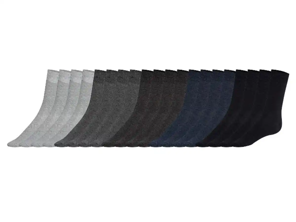 Bild 2 von LIVERGY® Herren Socken, 20 Paar, hoher Baumwollanteil