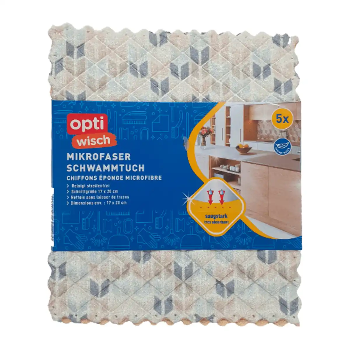 Bild 3 von OPTIWISCH Mikrofaser-Schwammtücher