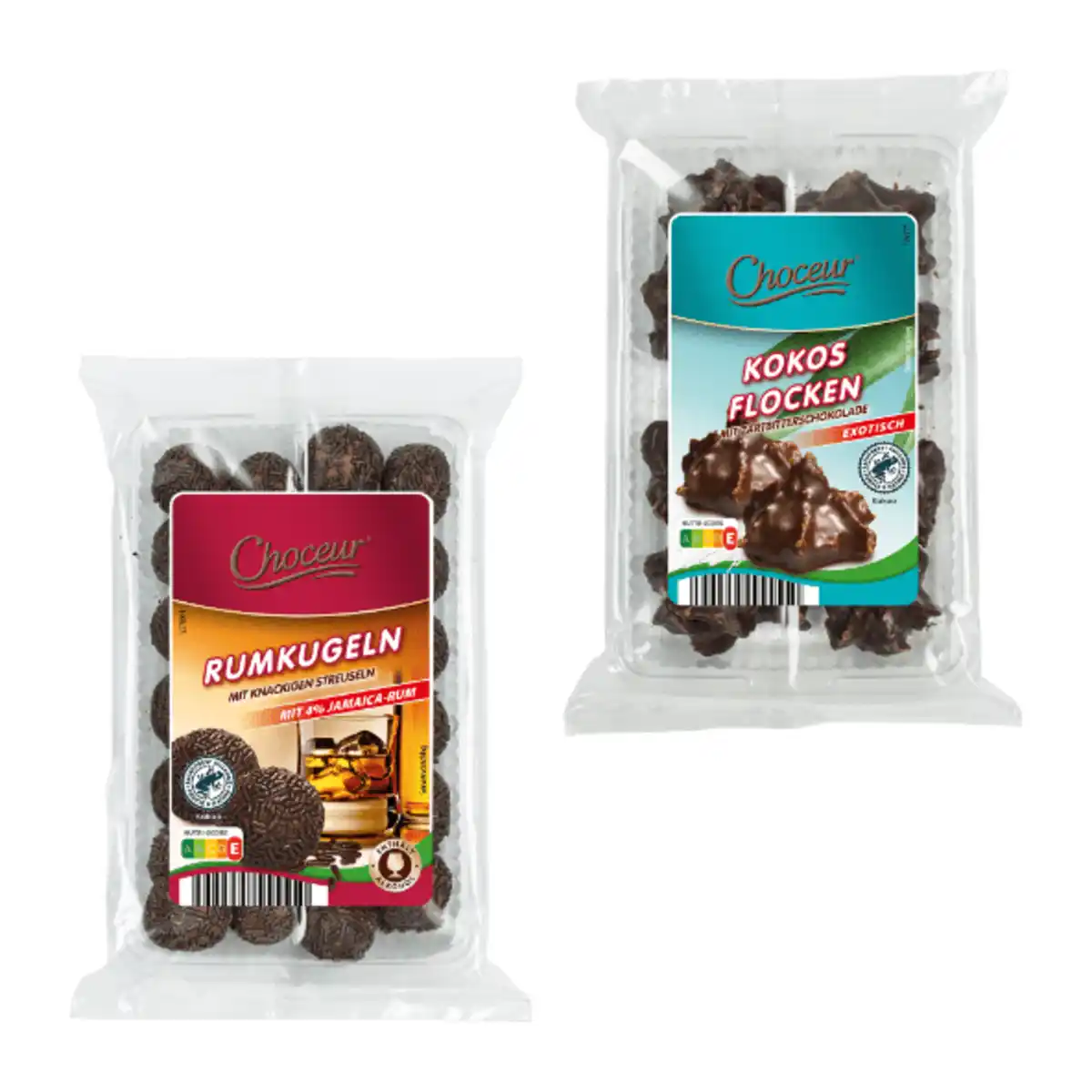 Bild 1 von CHOCEUR Kokos-Flocken/Rumkugeln 200g