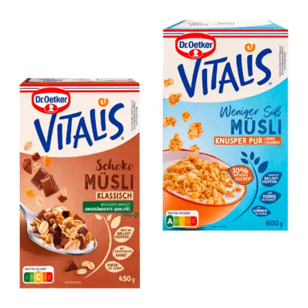 Bild 1 von DR. OETKER Vitalis Müsli