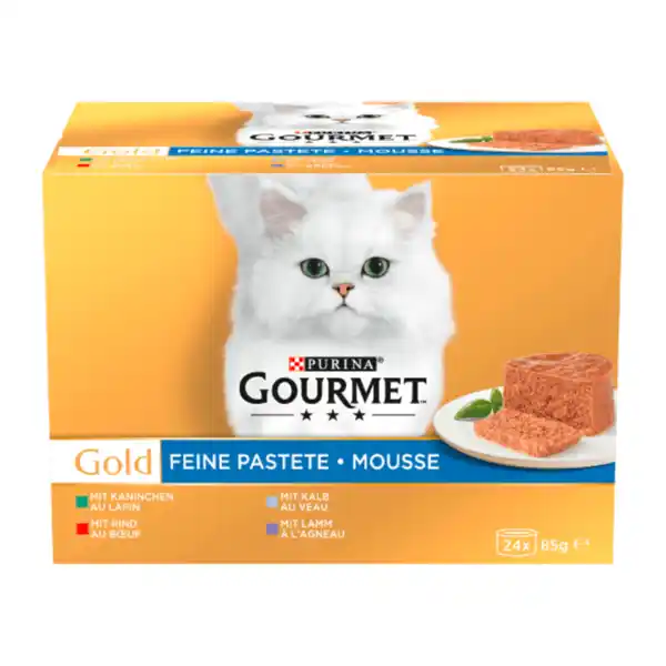 Bild 1 von PURINA Gourmet Gold Feine Pastete 85g