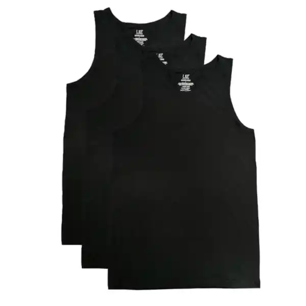 Bild 1 von Basic Tanktop, schwarz, XL, 3er Set