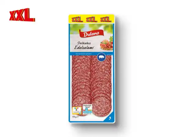 Bild 1 von Dulano Delikatess Edelsalami XXL,  170 g